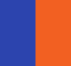 Royal / Orange