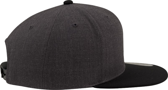 Unisex Classic Snapback 2-Tone Charcoal / Black