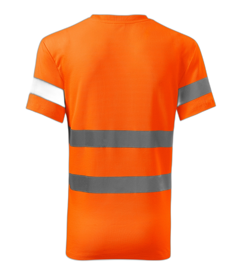 HV Protect T-Shirt Unisex Warnschutz T-Shirt fluoreszierendes orange M