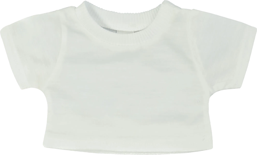 Teddy T-Shirt selbst gestalten Weiß L