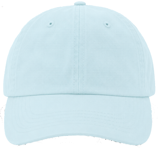 Junior Low Profile 6 Panel Dad Cap Pastel Blue