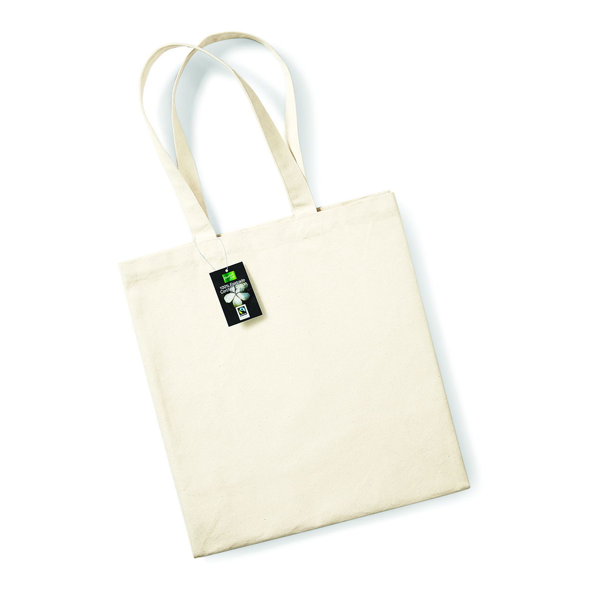 Fairtrade Cotton Shopping Bag Natural